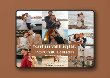 FVM Photography PRESETS Natural Light Portrait Edition