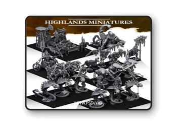 Highlands Miniatures – Eternal Dynasties Complete Collection – 3D Print Model