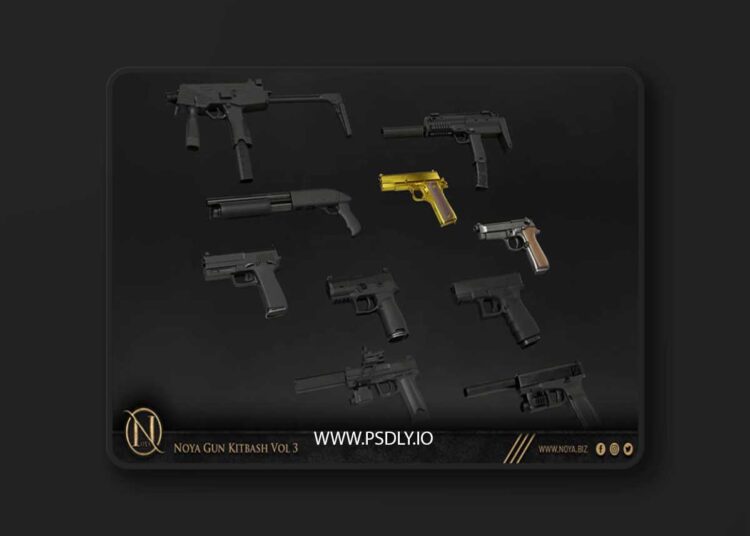 NOYA 50 Gun Kitbash Vol 3 1 NOYA 50 Gun Kitbash Vol 3