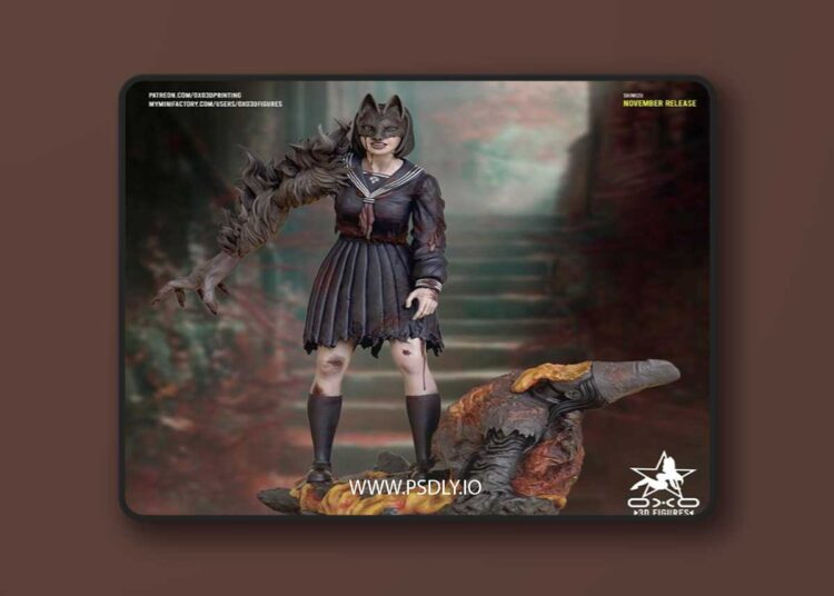 OXO3D Figures – Shimizu – 3D Print Model STL 1 OXO3D Figures – Shimizu – 3D Print Model STL