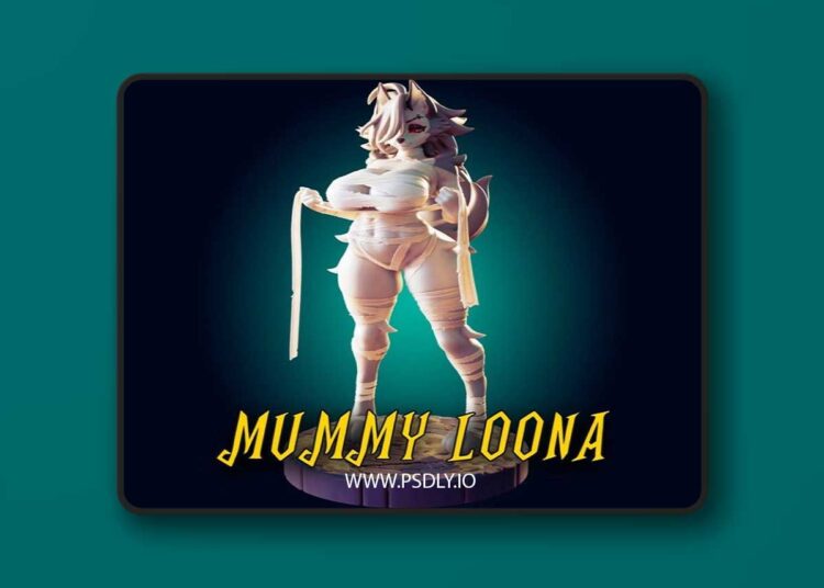 Officer Rhu – Mummy Loona – 3D Print Model STL 1 Officer Rhu – Mummy Loona – 3D Print Model STL