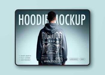 Oversized Hoodie Mockup