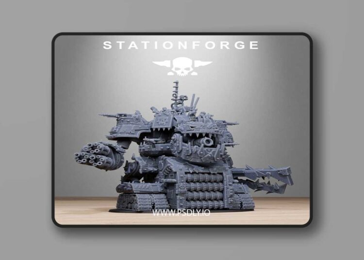 Station Forge – Orkaz Gognauts – 3D Print Model 1 Station Forge – Orkaz Gognauts – 3D Print Model