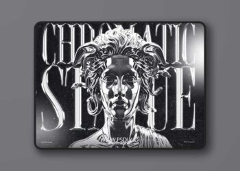 Studio2am Chromatic Metal Statue PNG Collection