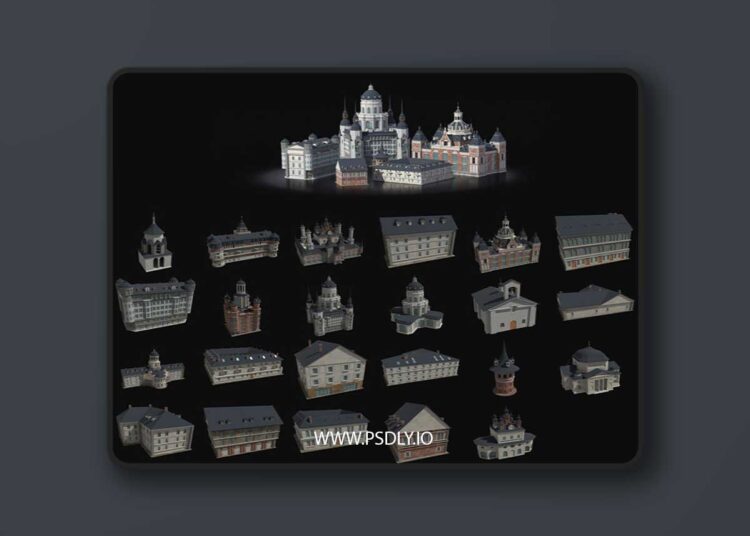 Stylized Building Library Vol.1 Kitbash Assets v1.0.1 1 Stylized Building Library Vol.1 Kitbash Assets v1.0.1
