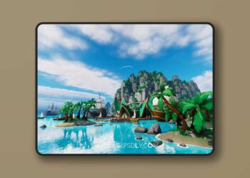 Stylized Tropical Beach Environment (5.0 – 5.7)