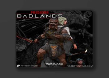 VS3D – Predator Badlands Dek Of The Youtja – Renders – 3D Print Model STL