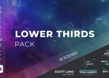 Videohive Lower Thirds Pack 61227940