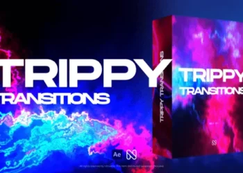 Videohive Trippy Transitions 61010702