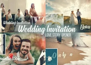 Videohive Wedding Invitation Slideshow Opener 45191524