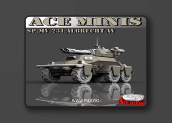 Ace Minis – SP.MV .231 Albrecht AV – 3D Print Model