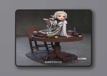 Azerana – Mushoku tensei – Sylphie – 3D Print Model STL