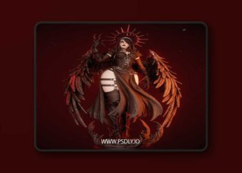 CA 3D Studios – Corrupted Nun – 3D Print Model STL