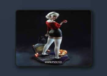 CA 3D Studios – Sabrina Spellman – 3D Print Model STL