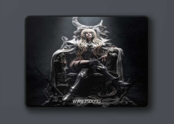 CA 3D Studios – The Underworlds Grand Matriarch – 3D Print Model STL