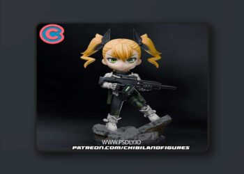 Chibi Land Figures – Kikoru – 3D Print Model STL