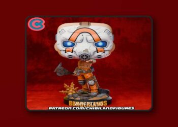 Chibi Land Figures – Psycho – 3D Print Model STL
