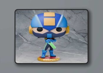 Chibi Land Figures – Rockman – 3D Print Model STL