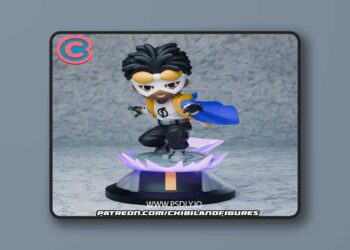 Chibi Land Figures – Static Shock – 3D Print Model STL
