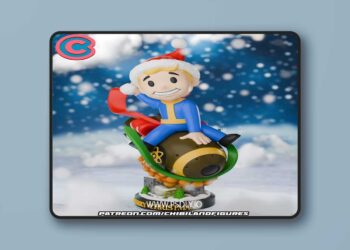Chibi Land Figures – Vault Boy – 3D Print Model STL