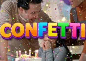 Confetti Explosion Vertical and Horizontal