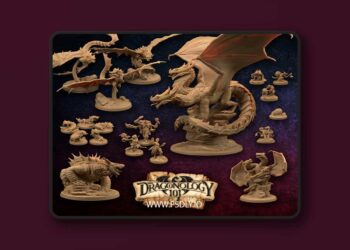 Dragon Trappers Lodge – September 2023 – Dragonology 101 – 3D Print Model