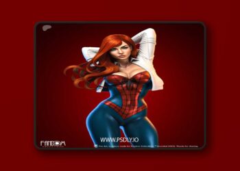 Fandom Collectibles – Mary Jane – 3D Print Model STL