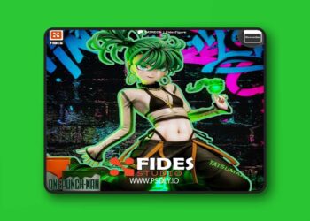Fides Figure – One Punch Man – Tatsumaki – 3D Print Model STL