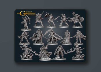 Galaad Miniatures – Skeletons and North People