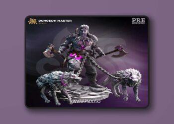 Goliath Wolf Master – Wajoski – 3D Print Model STL