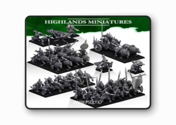 Highlands Miniatures – April 2024 – 3D Print Model