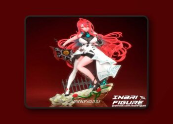 Inari Figure – Elizabeth – 3D Print Model STL