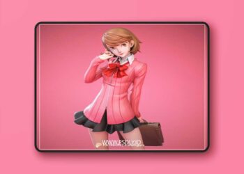 Kuru Figure – Persona – Yukari Takeba – 3D Print Model STL