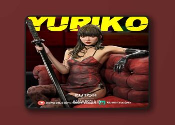 Kuton Figurines – Yuriko – 3D Print Model STL