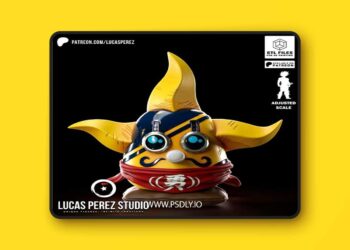 Lucas Perez – Sogeking Daruma – 3D Print Model STL