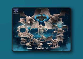 Mammoth Factory – March 2022 – Dragons of the Immortal Flame – 3D Print Model