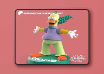 Naty Ramos – Krusty – 3D Print Model STL