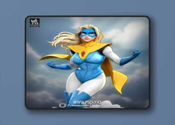 Neko Figurines – Blonde Blazer – 3D Print Model STL