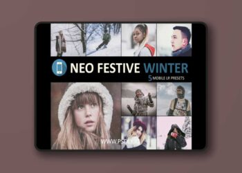 Neo Festive Winter Story Mobile Lightroom Presets