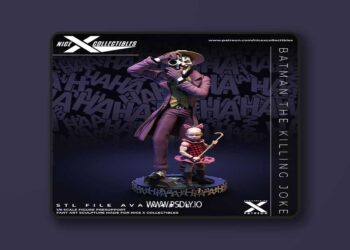 Nice X Collectibles – Joker – 3D Print Model STL