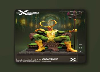 Nice X Collectibles – Loki – 3D Print Model STL