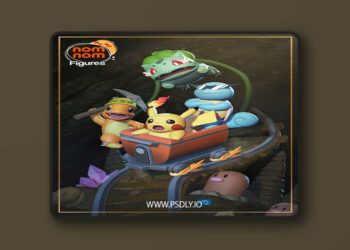 NomNom Figures – Pikachu – Pokemon – 3D Print Model