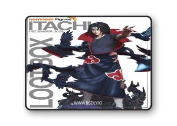 Nomnom Figures – Uchiha Itachi – Naruto Shippuden – 3D Print Model STL
