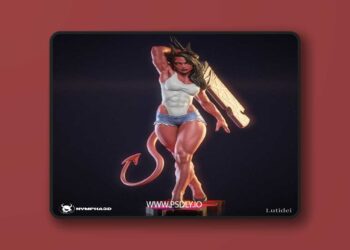 Nympha – Malevola Dispatch – 3D Print Model STL