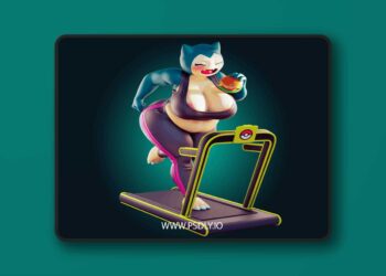 Officer Rhu – Snorlax – 3D Print Model