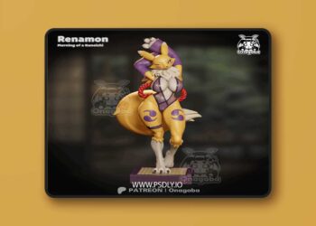 Onagaba – Kunoichi Renamon – 3D Print Model