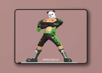 Pandaman – 3D Print Model STL