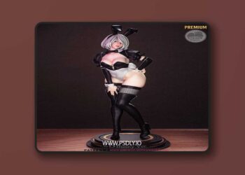 Peach Figure – 2B Nier Automata – 3D Print Model STL
