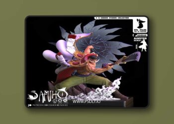 Samiho Studios – Whitebeard – 3D Print Model STL