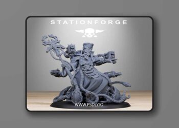 Station Forge – Scavenger Chaplain – 3D Print Model